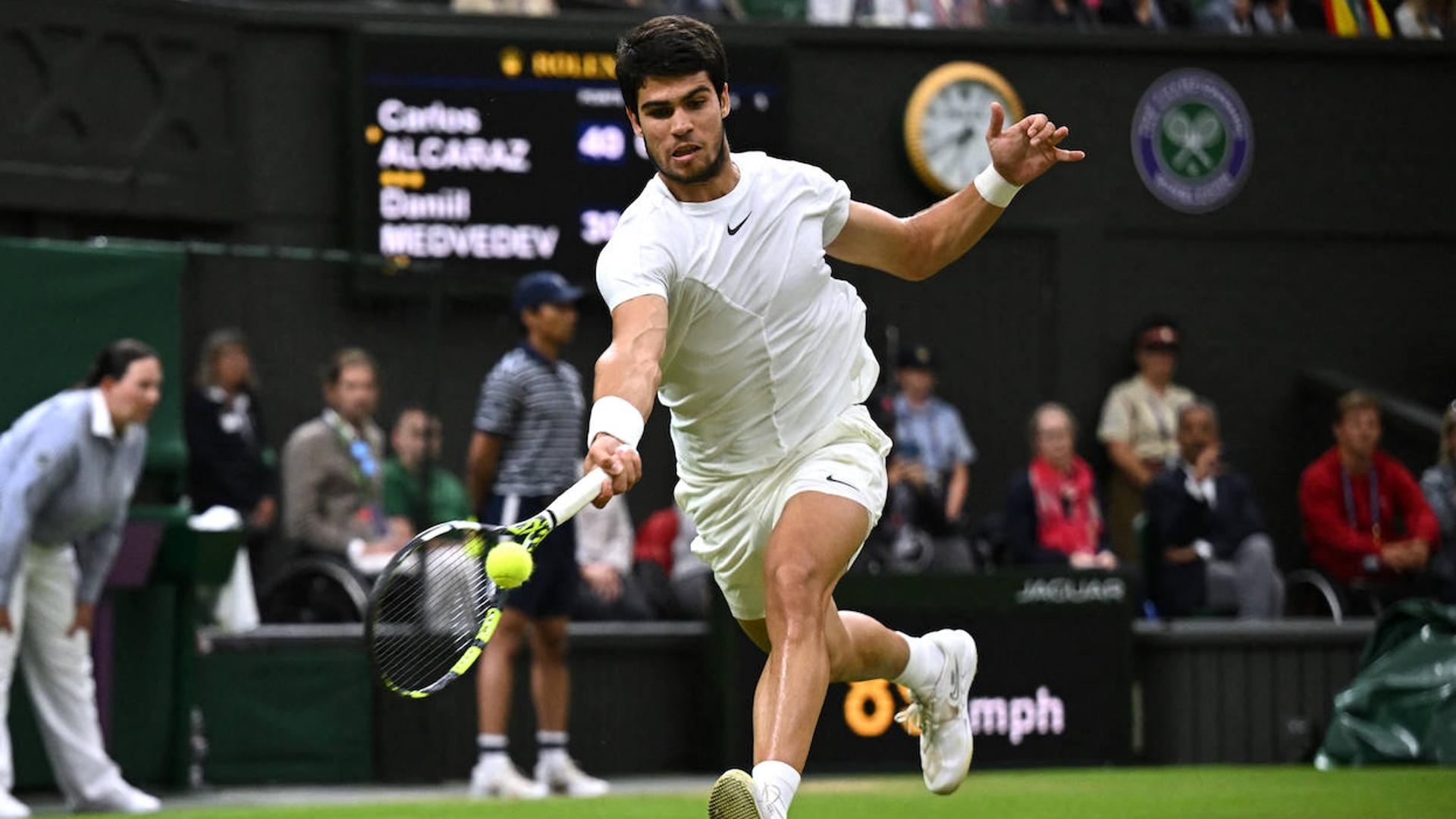 Schedule and where to see the Wimbledon final between Carlos Alcaraz